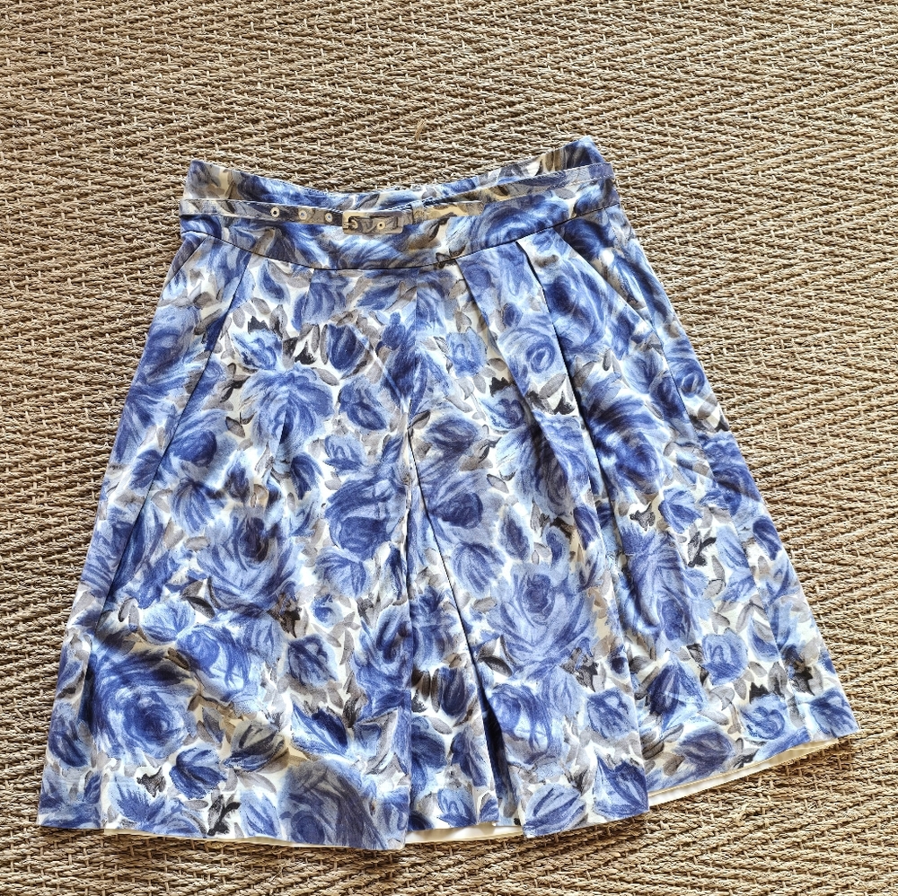 Talbot's Skirt with Belt Size 8